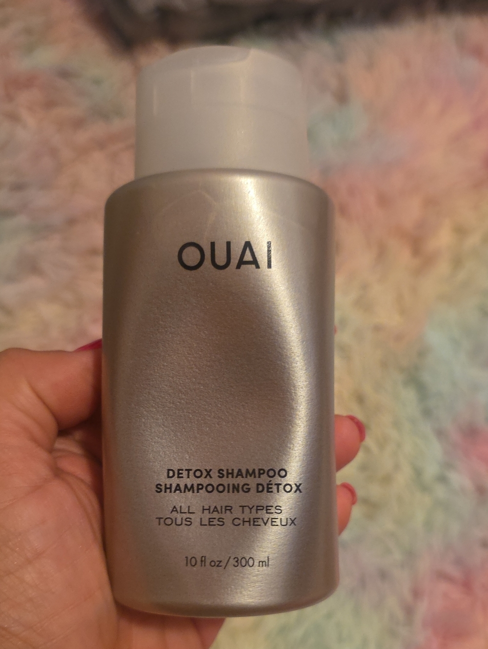 OUAI Detox Shampoo - Silver Bottle